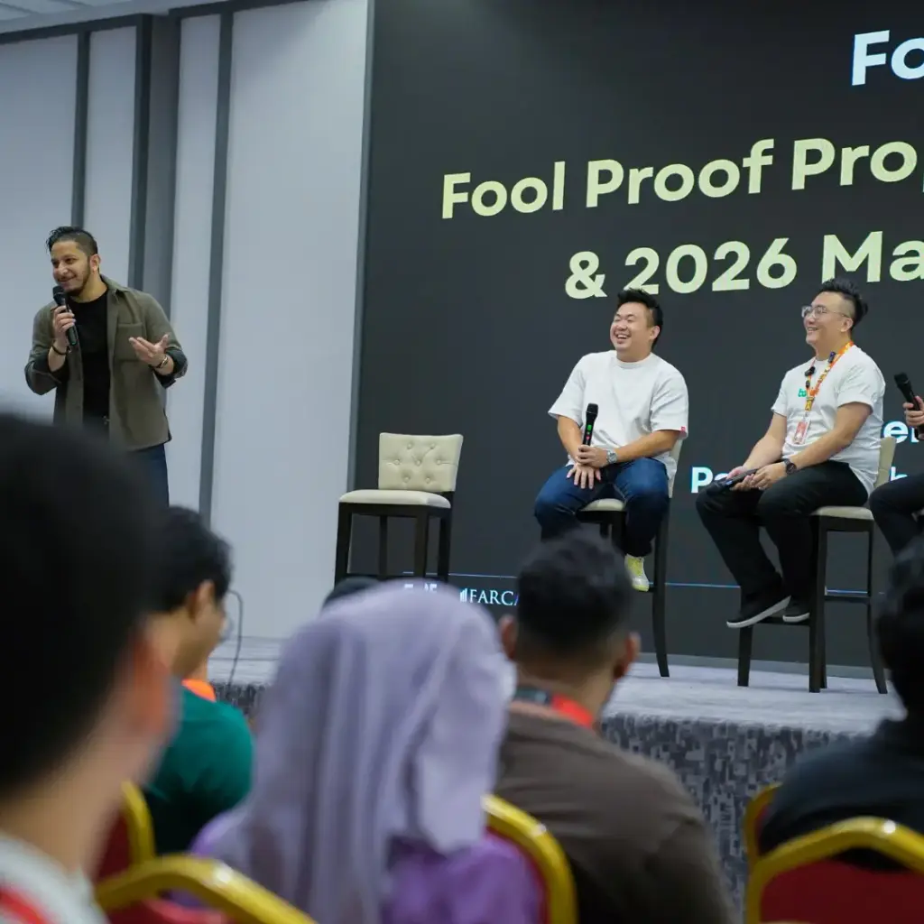 Panel discussion with three speakers