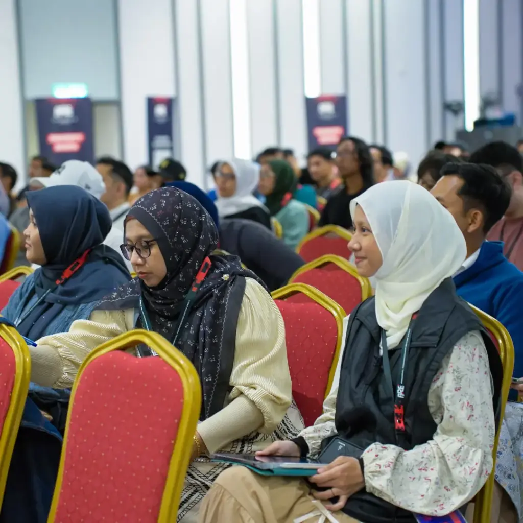 Audience at a conference or event